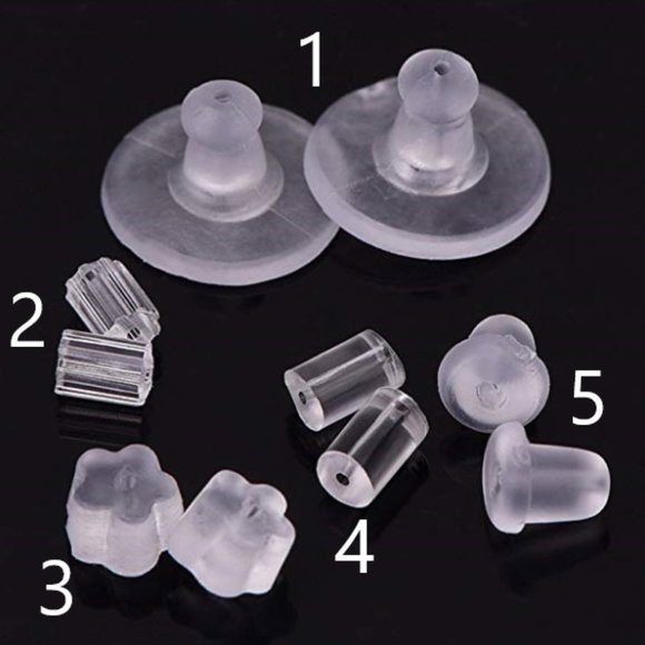 Black Square Swarovski & Sterling Silver Earrings - Picture 8 of 9